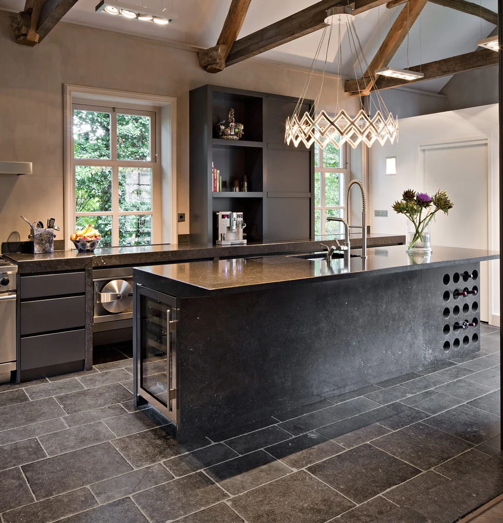 Non-slip building vitrified materials porcelain floor polished kitchen tiles