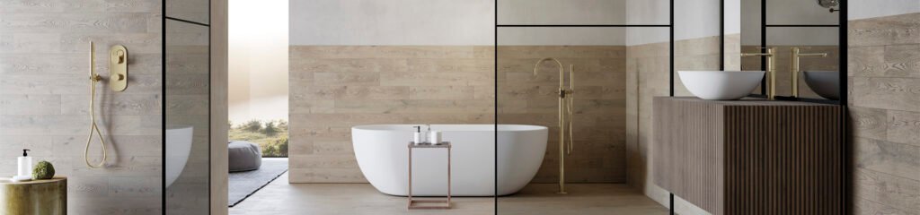 luxury bathtub space with jaquar bathroom fittings in gurgaon