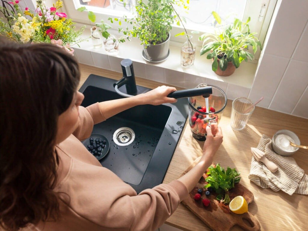 hansgrohe kitchen faucet design available at hansgrohe dealer in gurgaon