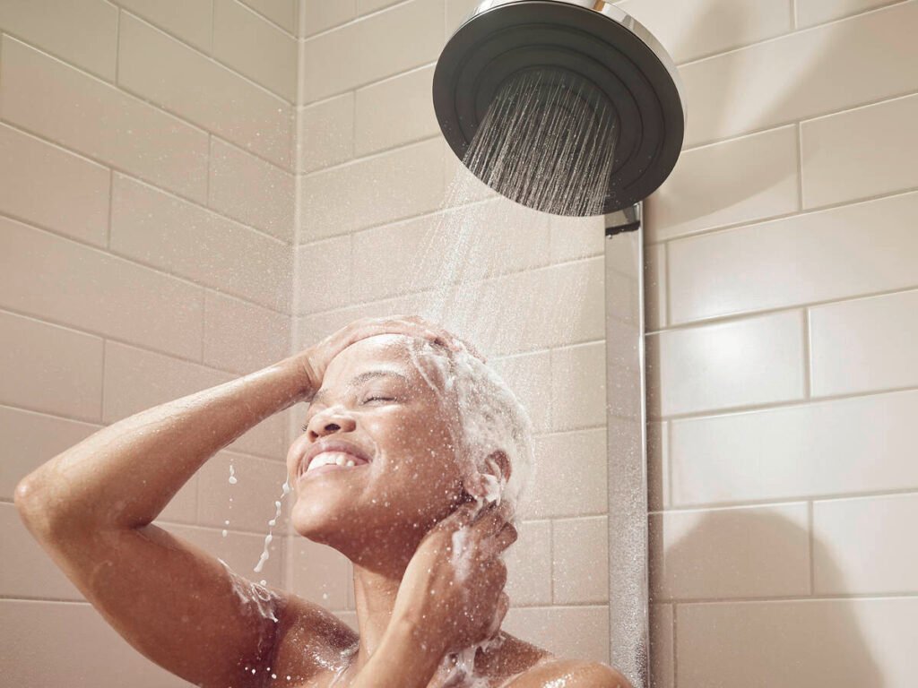 hansgrohe shower experience in luxury bathroom from hansgrohe dealer in gurgaon