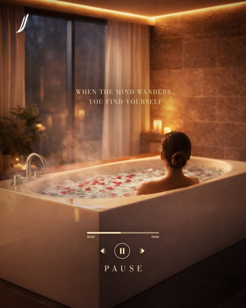 luxury bathtub space with jaquar bathroom fittings in gurgaon