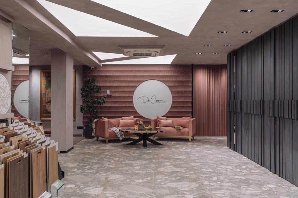 Deceramica luxury tiles and bathroom showroom interior Gurgaon – premium building materials