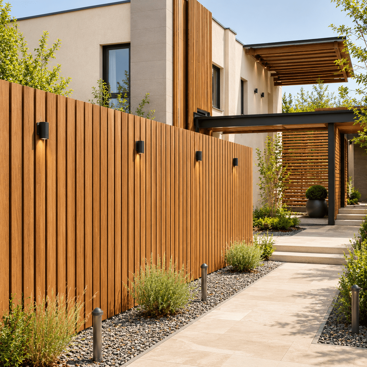 Luxury exterior wood wall cladding – premium engineered wood flooring showroom Gurgaon