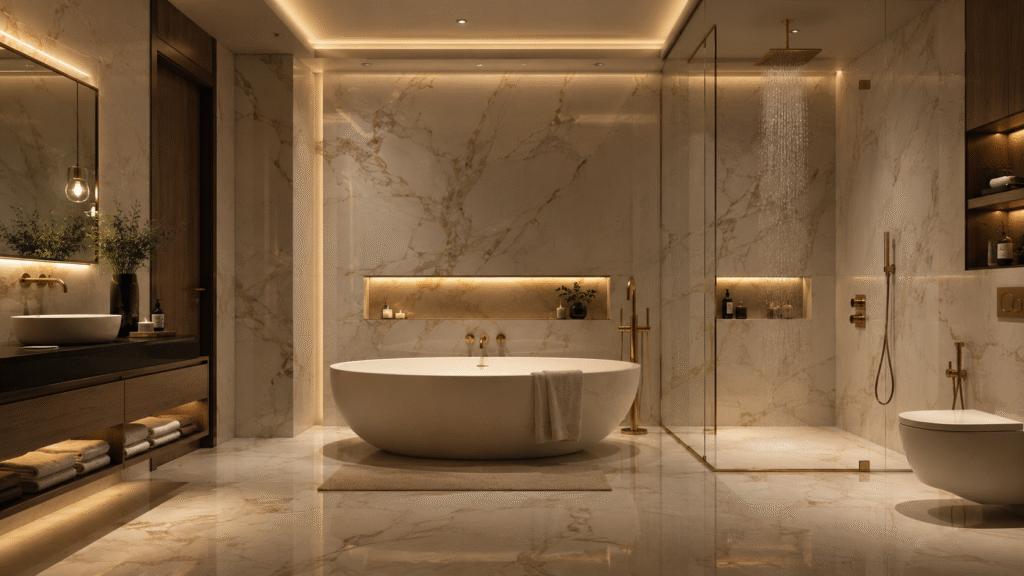 spa-like bathroom