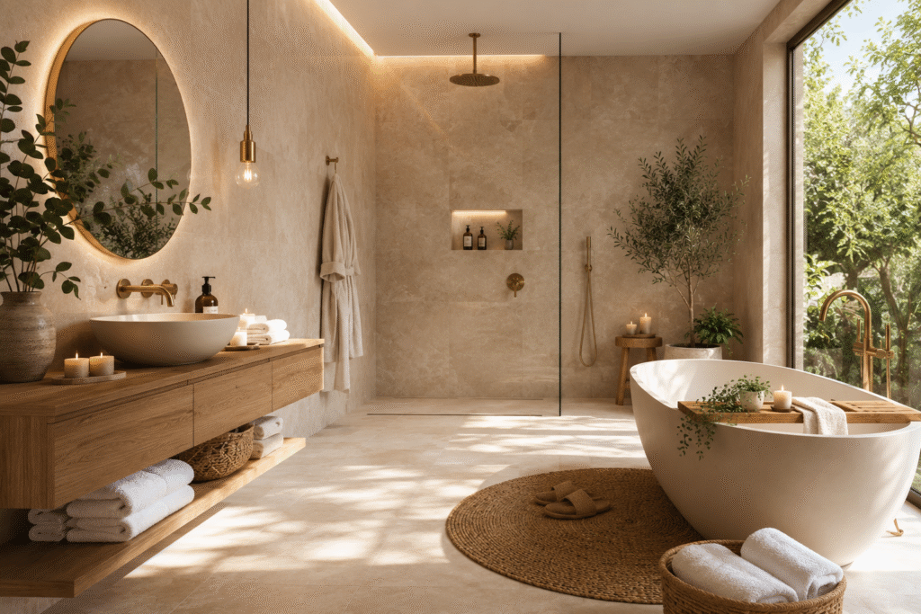 Spa-like Bathroom
