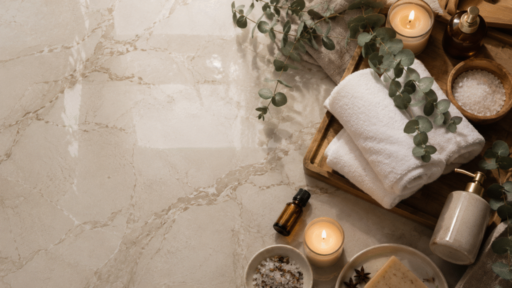 Spa-like bathroom